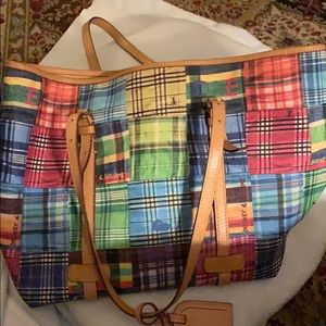 Dooney & Bourke Lg. Tote Ltd Retired.Coated Cotton